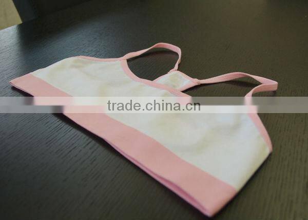 top selling products 2013 Yiwu factory directly clothing wholesale baby seamless underwear nylon yarn short camisole tops
