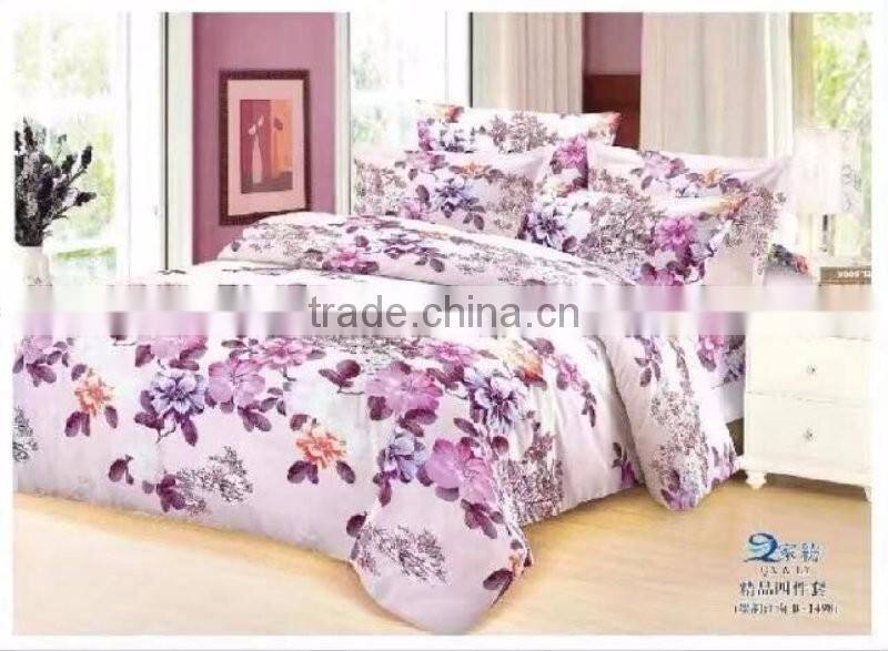 Modern Fashionable unique luxury flower duvet cover set