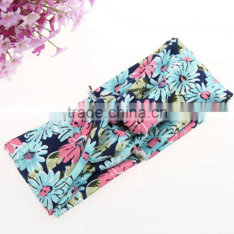 Fashion Women's Printed Headbands,Cotton Headbands