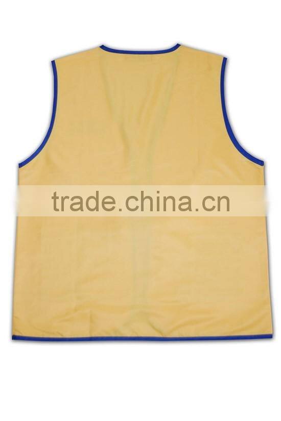 Wholesale factory price manufactures vest uniform cheap custom Printed Promotional Vests