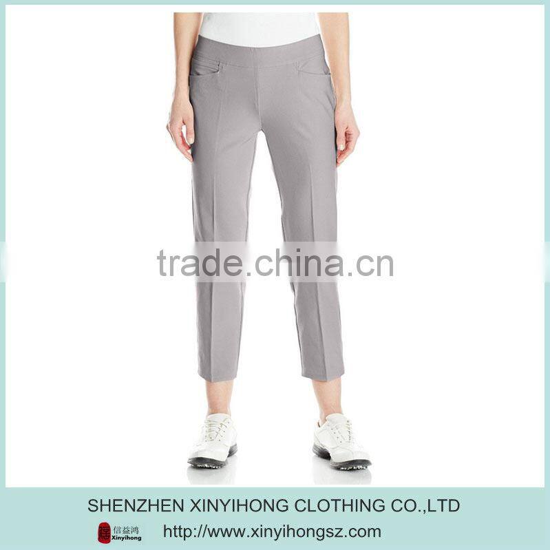 OEM Service Dry Fit Performance Golf Trousers , ladies golf pants with high quality