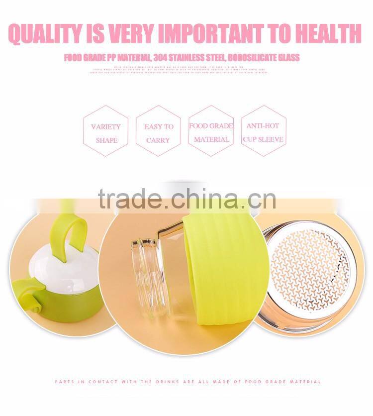 alibaba top sale drinking glass water bottle for children