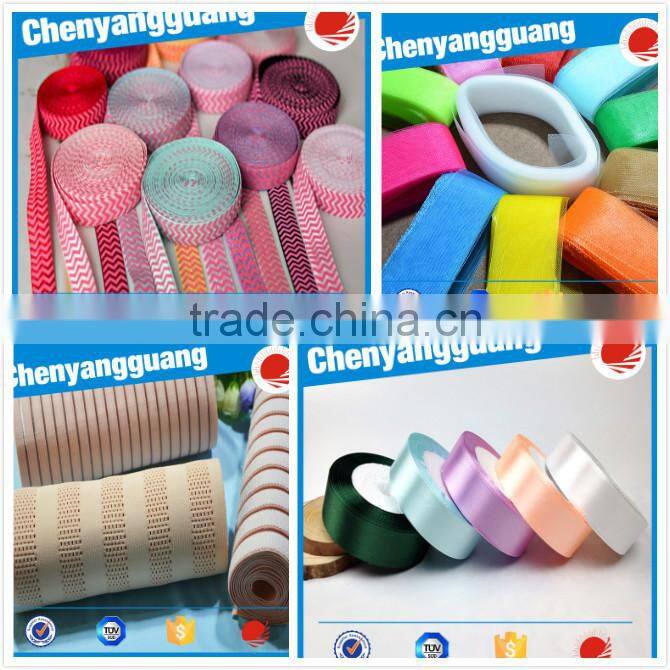 China factory wholesale beautiful solid color velvet fold over elastic