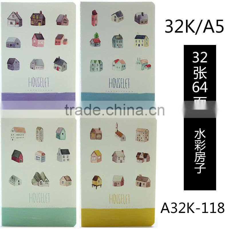 Hot Sale Cartoon notebook sewing exercise notebook for students