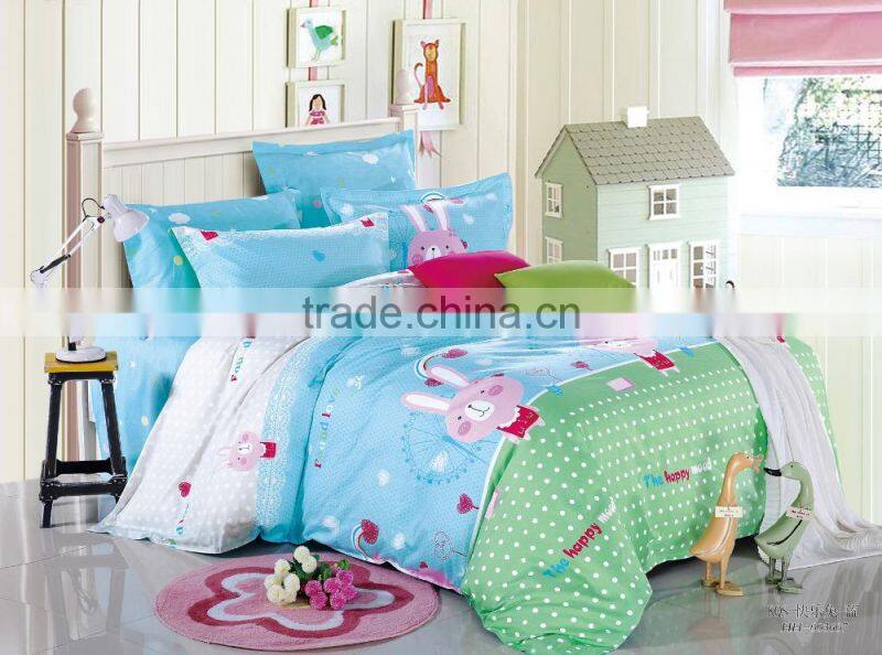 Lovely cartoon bedding set for children wholesale