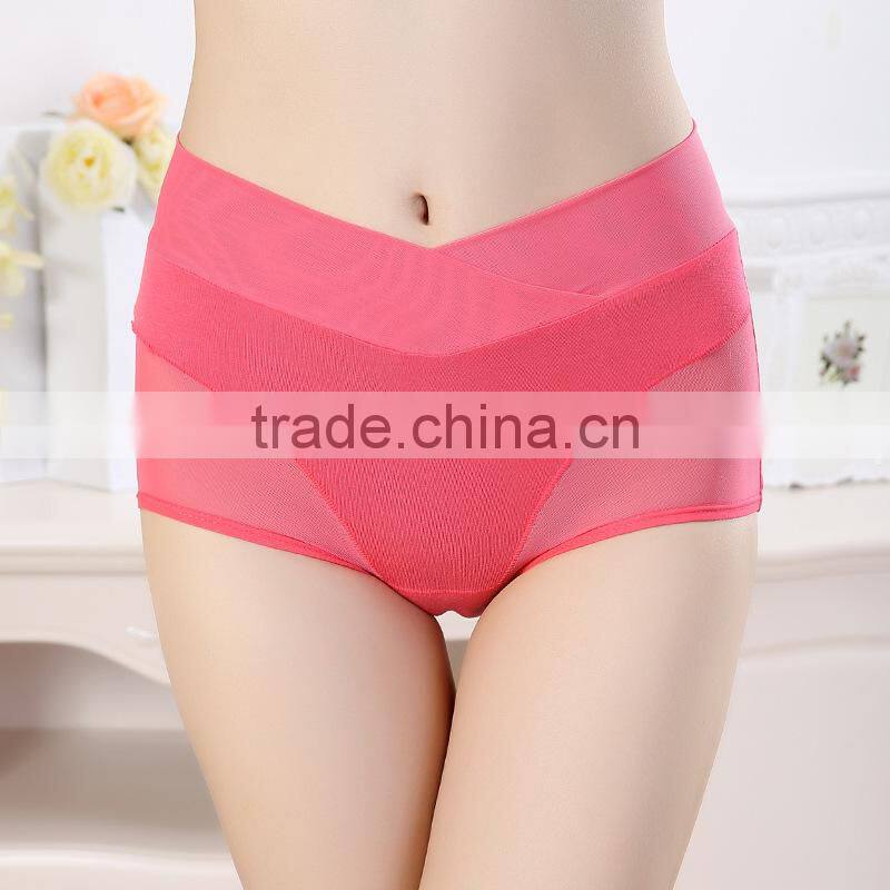 skin high bamboo fiber period briefs panties/zdm breathable 10 color period panties underwear