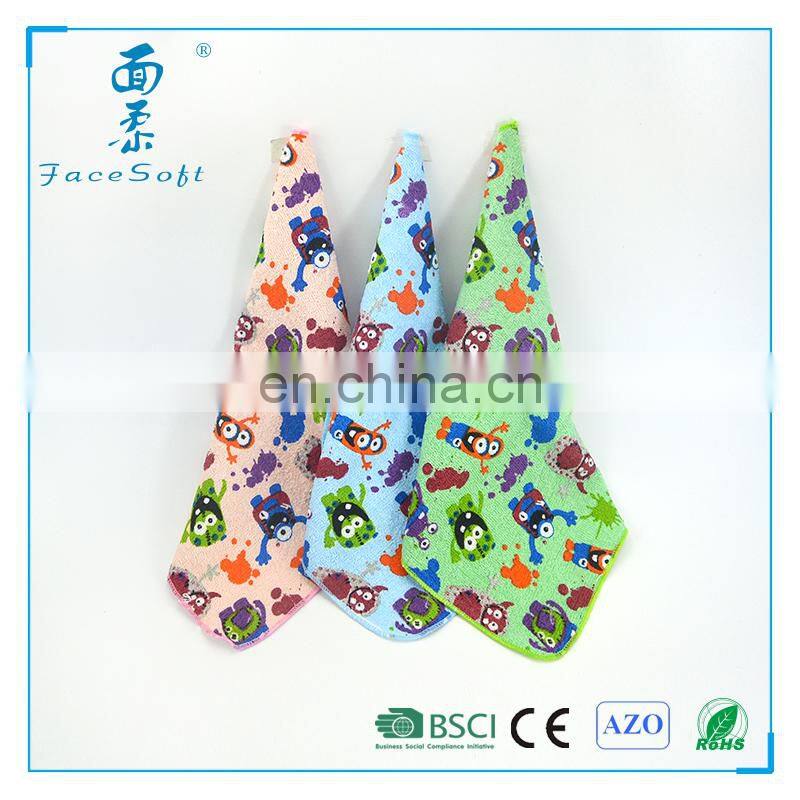 AZO dyes eco-friendly terry fabric super magic compressed facecloth mini towel in display box packs