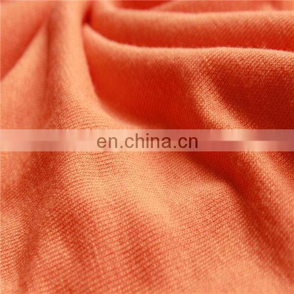Shaoxing solid Rayon Ramie spandex jersey knit