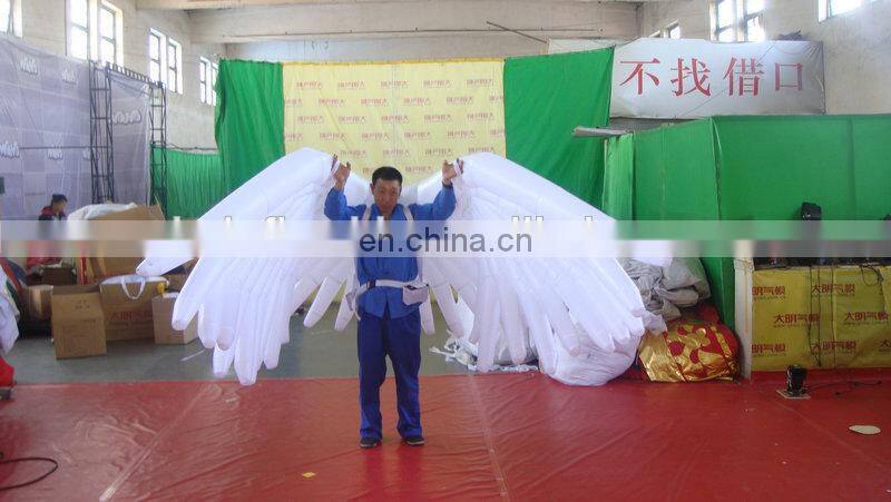 new design hot sale inflatable bird wing costumes for decoration