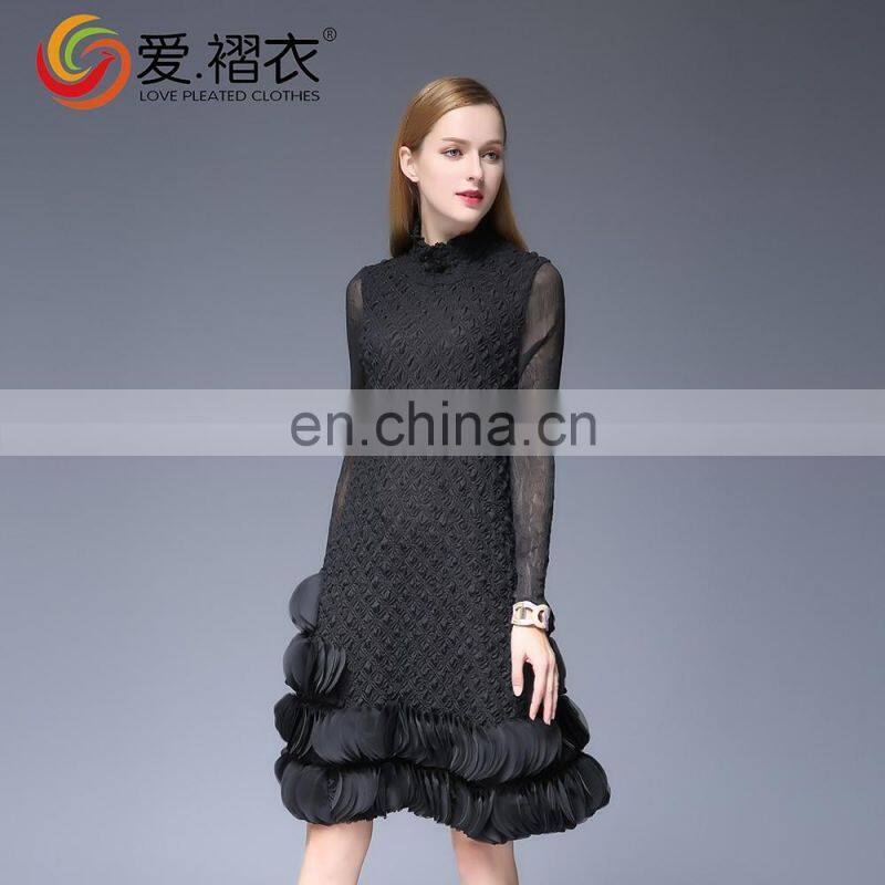 Good quality Quick Dry High waist pleated pants girls wearing leggings pants