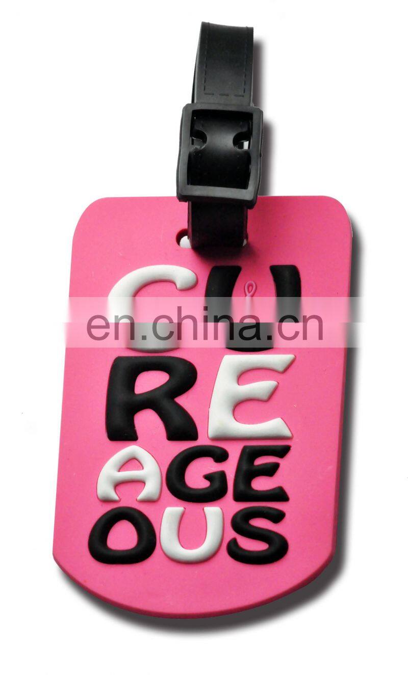 HOT SALE Soft PVC luggage tag