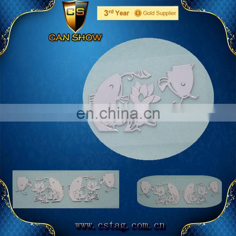 Custom metal sticker DIY cell phone radiation