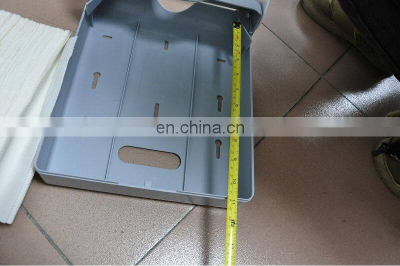 Wall mounted tissue dispenser,plastic facial z fold paper towel dispenser