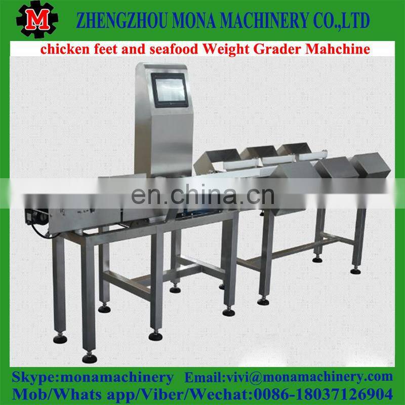 Useful seafood sorting grading machine with lowest price