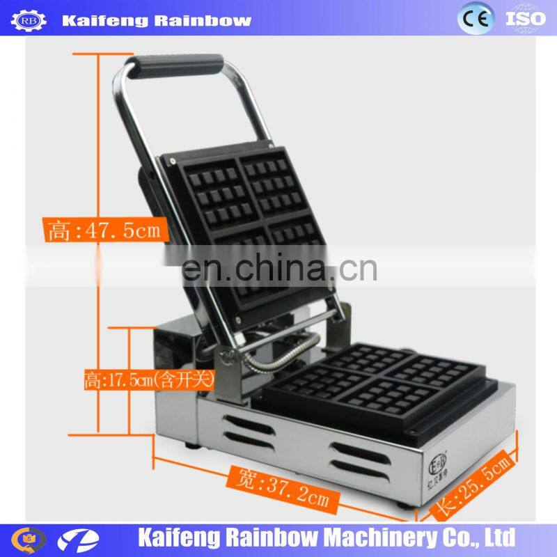 Electrical Manufacture Waffle Make Machine biscuit complete production line / waffle automatic cookies making machine