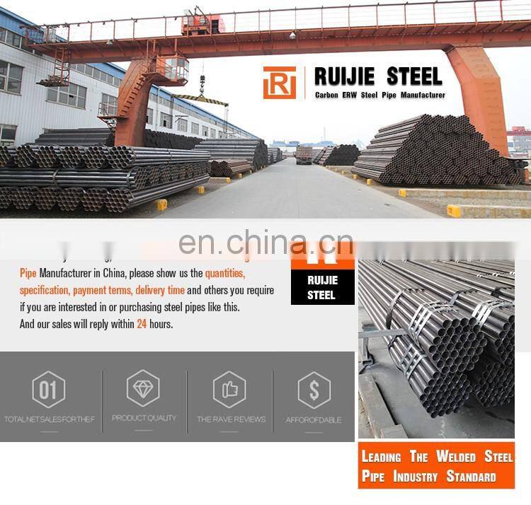 Construct round Tubes & carbon steel pipe hot sale size 60.3mm OD