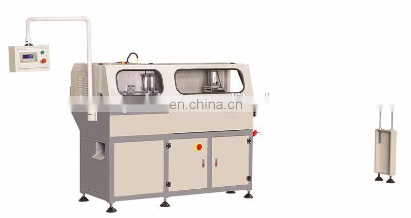 Corner connector cutting machine for aluminium profile