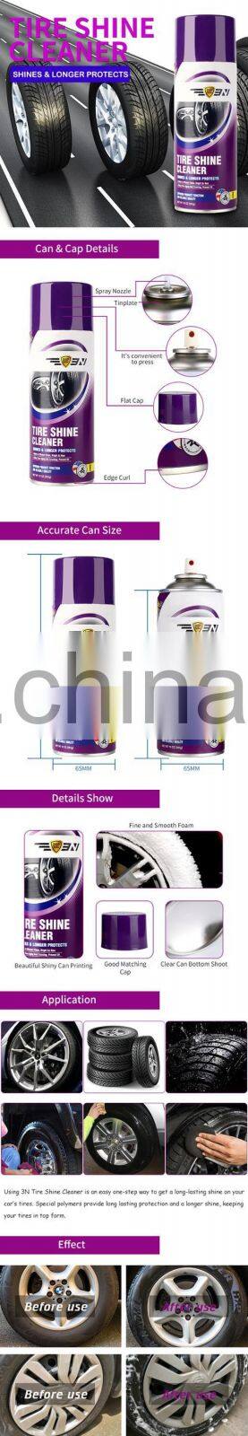 Top-selling Aerosol Tire Shine Cleaner, Tire Protectant Polish Spray, 3N Eco-Friendly Tyre Shine Spray