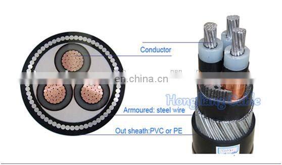 11kv 3 core XLPE cable with transformer