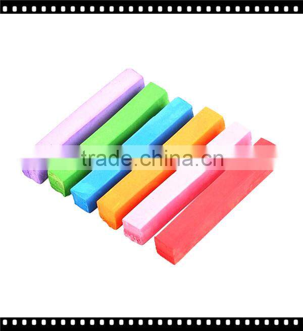 Popular bright colored chalk for hair