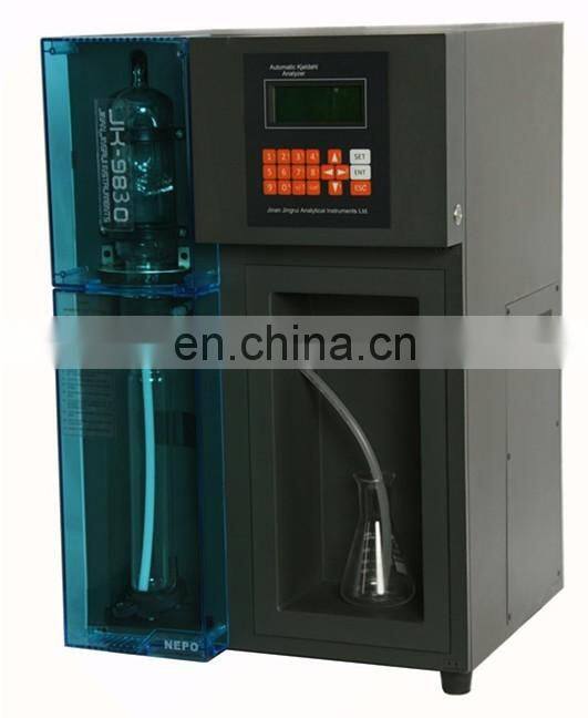 Laboratory kjeldahl apparatus for testing protein content