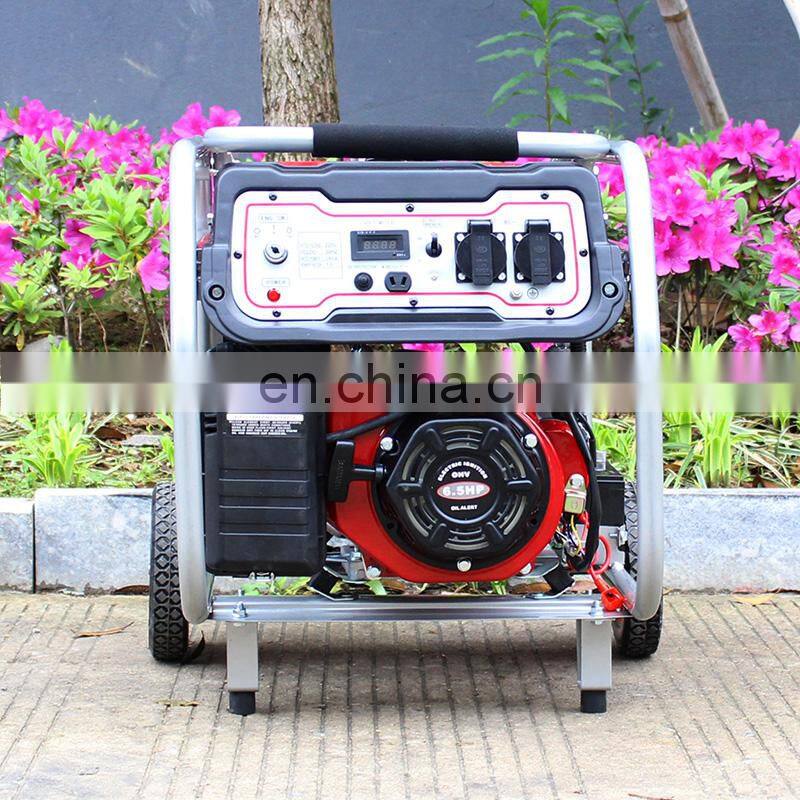 BISON(CHINA)4.5kva Gasoline Generator Silencer 48v dc Generator with 188F Engine