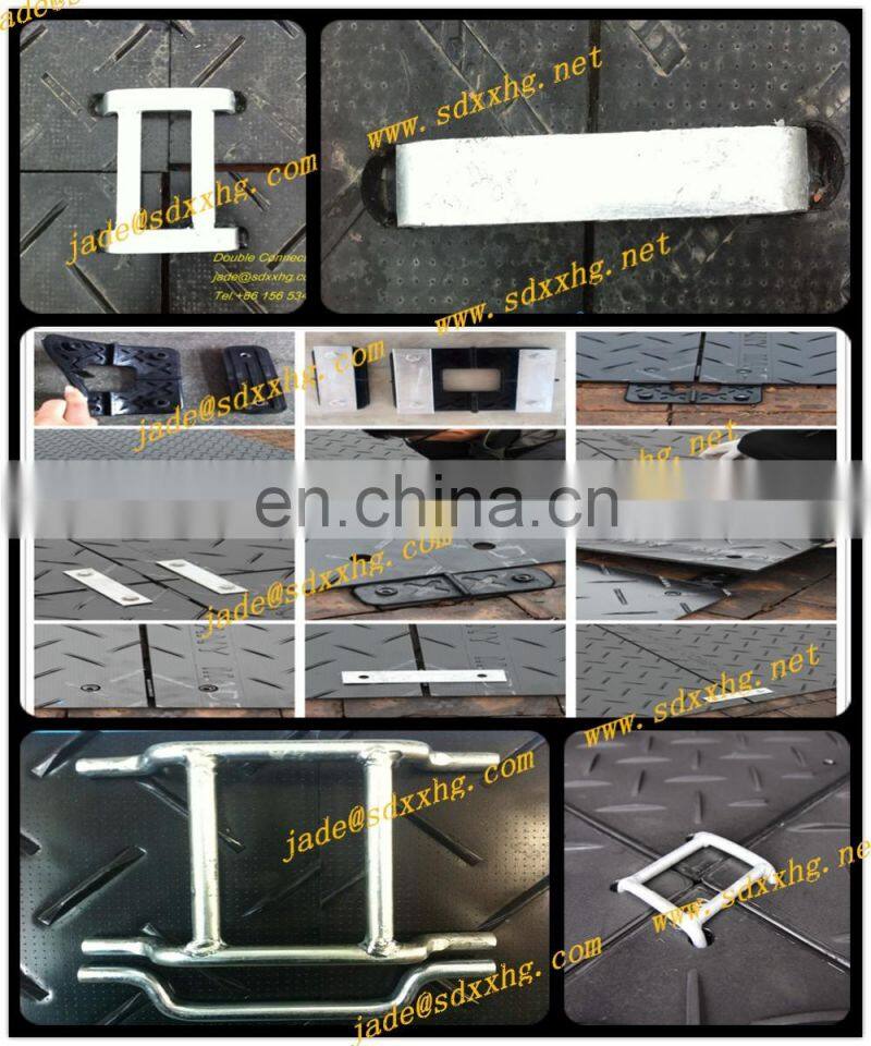 floor panels outdoor festivals floor mat lightweight ground protection mat trackway temporary access hdpe plastic excavator