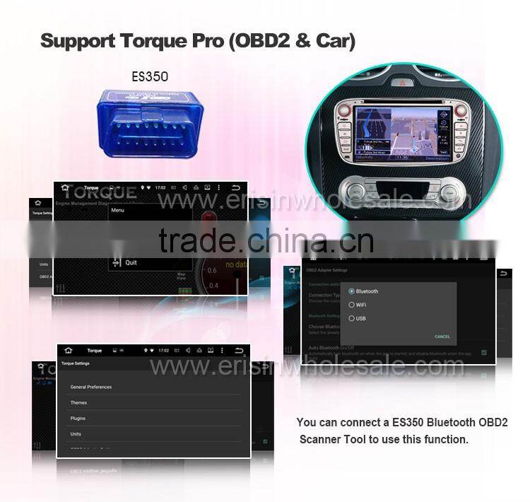 Erisin ES3009F 7" Touch Screen Car Audio System with GPS for Mondeo