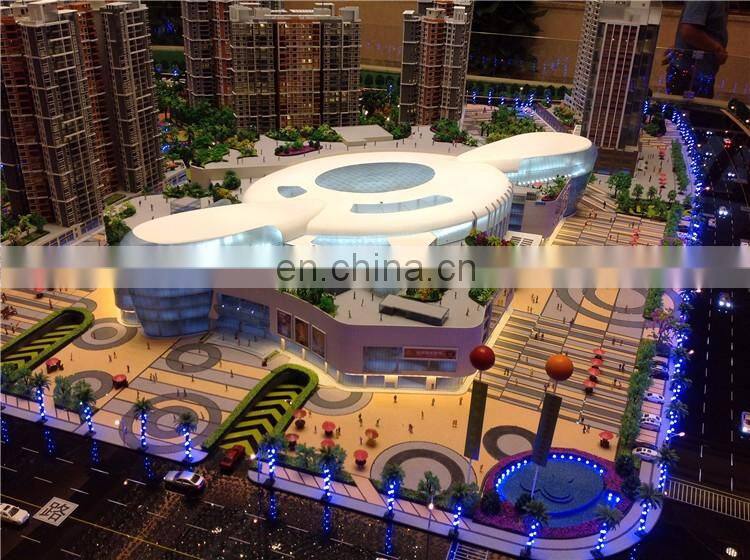 Commercial architectural 3d building model scale maquette