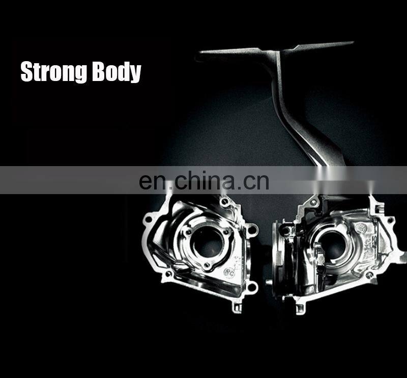 Amazon Hot Sale 12BB Wood Handle Carp Fishing Tackle Wholesale Spinning Fishing Surf Casting Reel