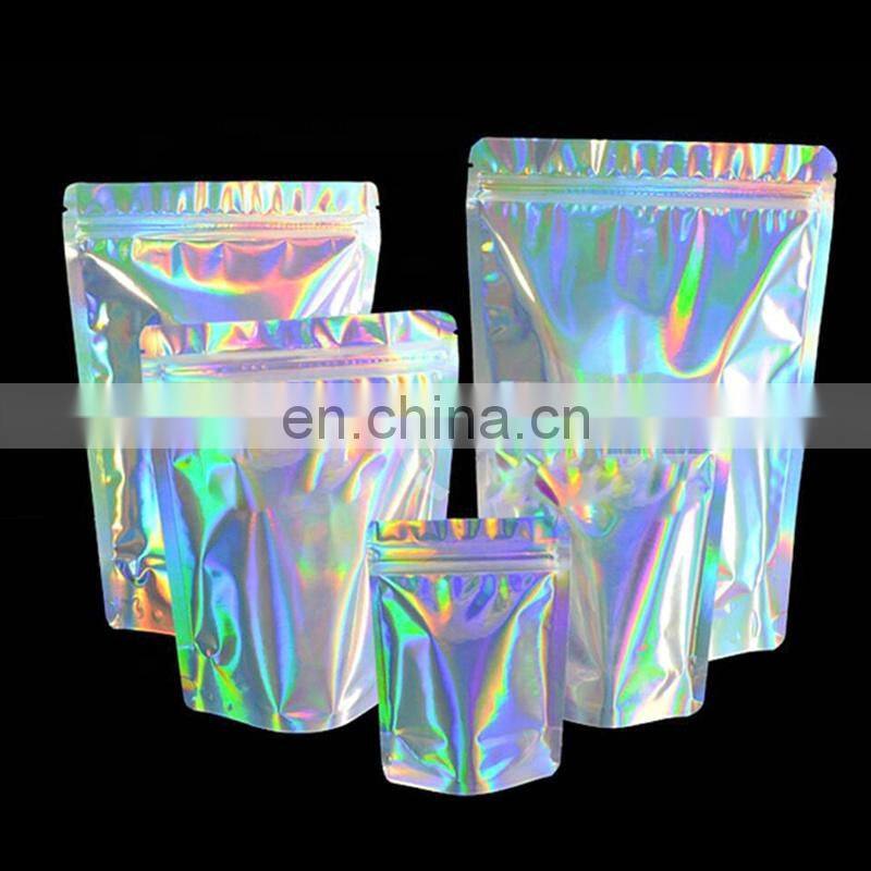 Self adhesive hologram metallic poly mailer express bag