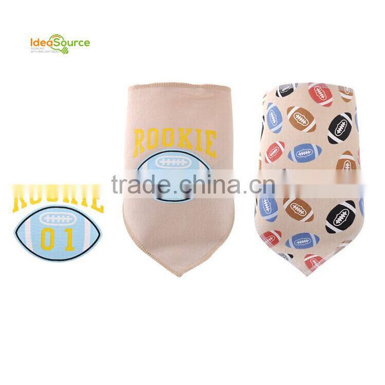2016 new design baby bibs, lovely triangular bandage