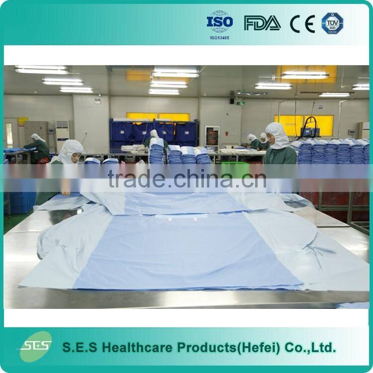 2016 best selling factory offer OEM Surgical Universal Drape Pack with Certificate