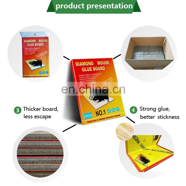 Best selling paper board mouse glue trap electronic rat trap