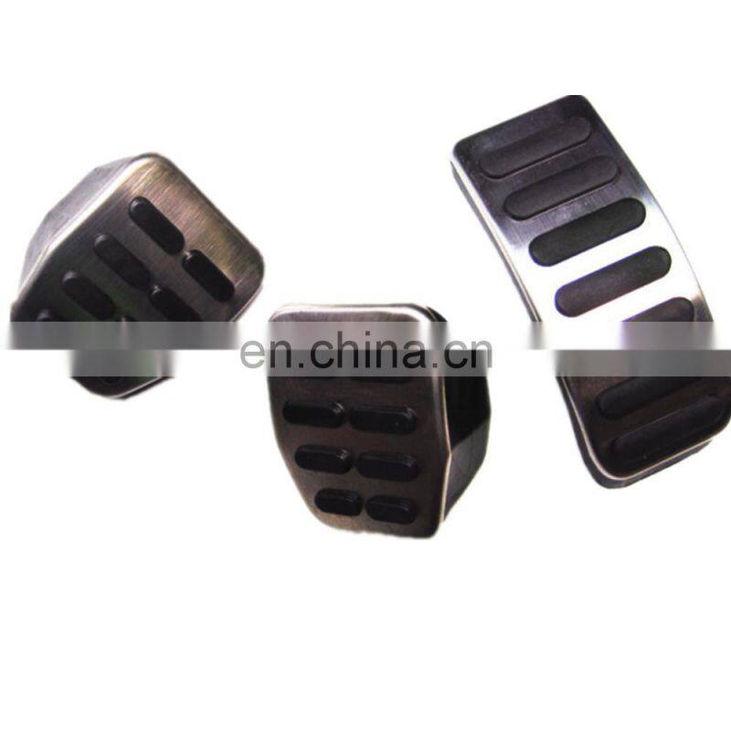 Auto Non-Slip Pedal Foot Rest Pedal Accelerator Brake Pedal Pads For POLO