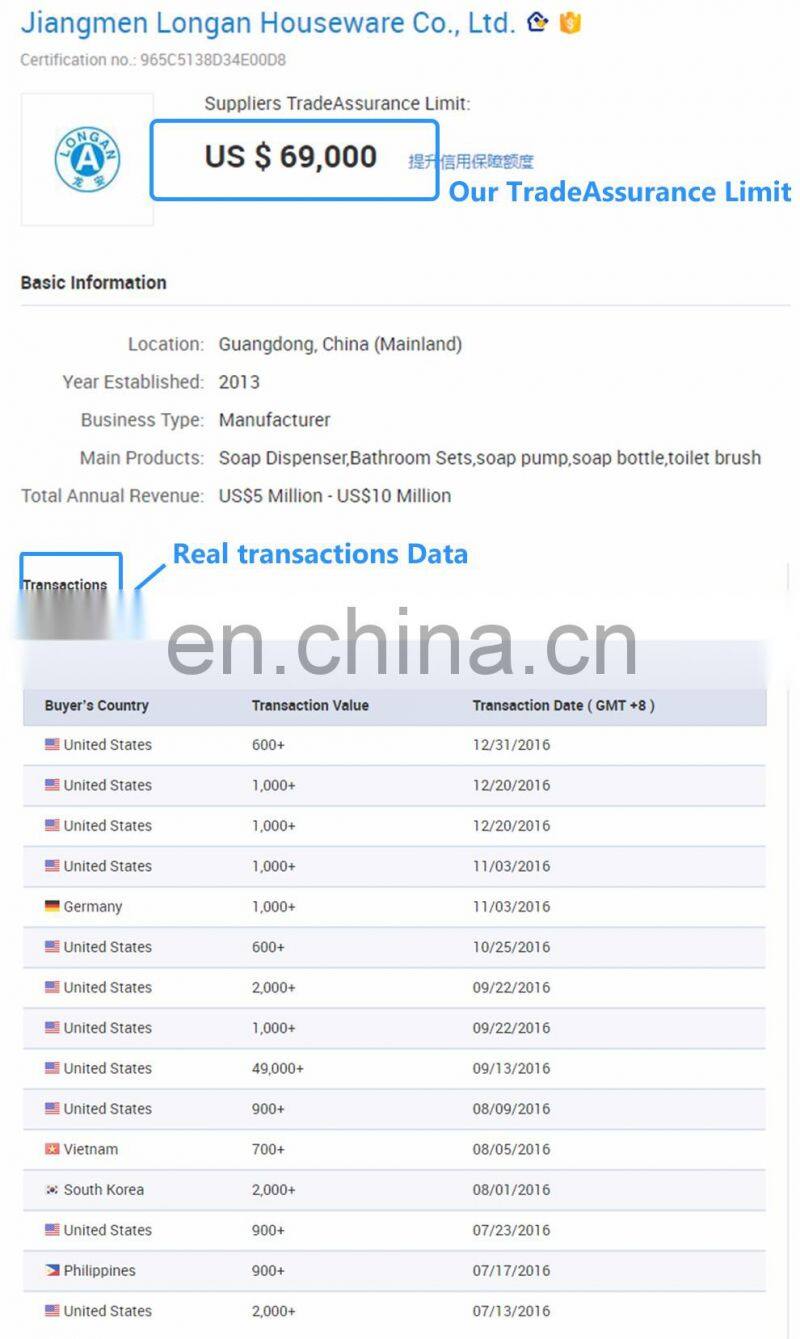 Good Quality Factory Directly White Plastic Hand Wash Bottle Pump Spray Nozzle For 500Ml Soap Bottle With High Quality