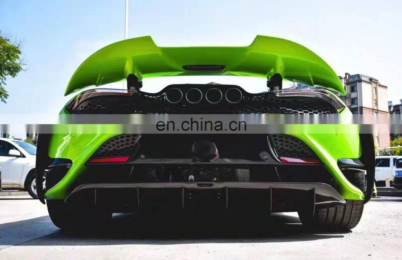 Runde Top Ranking Quality Carbon Fiber Upgrade 765 LT Style For Mclaren 720S Front Rear Bumper Side Skirt Spoiler Body Kit