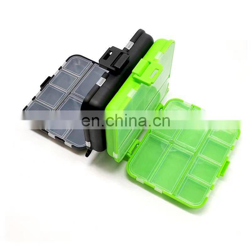 wholesale waterproof professional lure bait double-sided storage fishing gear box fishing supplies accessories fishing tool box