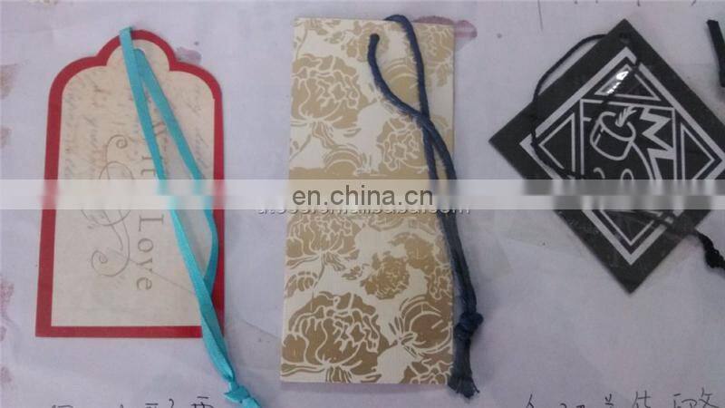 UT150 Fully Automatic Perfume bottle Hangtag Knot Tying Machine, car freshener card stringing equipment