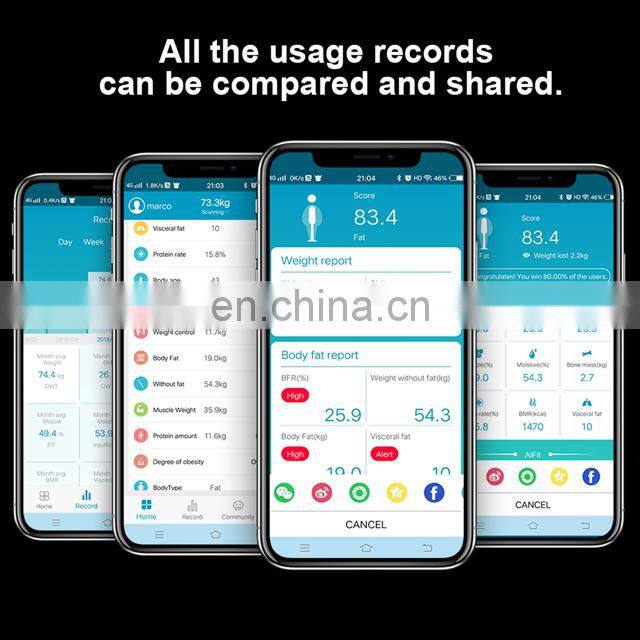 Promotional Wireless Smart LCD Digital Body Weight Scale