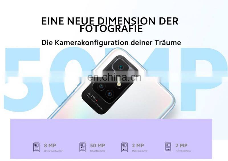 red mi 10 Mobile Phones In Stock 50MP AI quad camera 90Hz FHD+ display Cell Phones Red mi 10 Phones