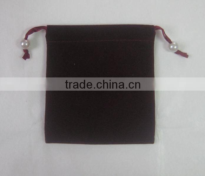 Red present pouch and gift bags with rope for outdoor packing/car-trip snacks/candy/gifts