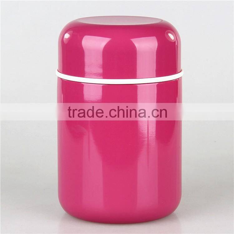 Newly Food Grade Promotional Fashional Concise large-caliber Double Wall Stainless Steel Vacuum Flask