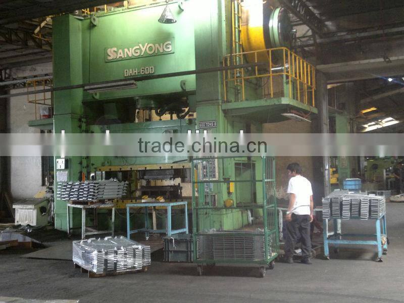 Logistics warehouse steel nestable cage trolley