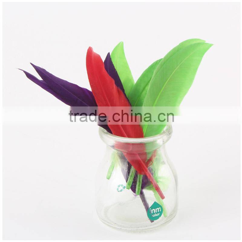 wholesale cheap dyed feather goose feathers for arrow