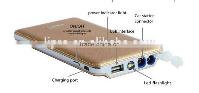 12v power supply diy jump starter car power bank 10000mAh