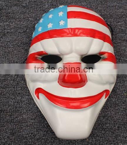 2016 New good PVC Slipknot Joey Jim Root mardi gras cosplay Cosplay Mask for Halloween slipknot mask wholesale price