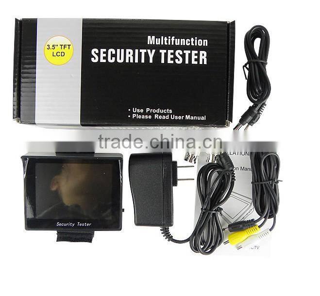 3.5 inch TFT LCD MONITOR COLOR CCTV Security Surveillance CAMERA TESTER TEST,Security tester