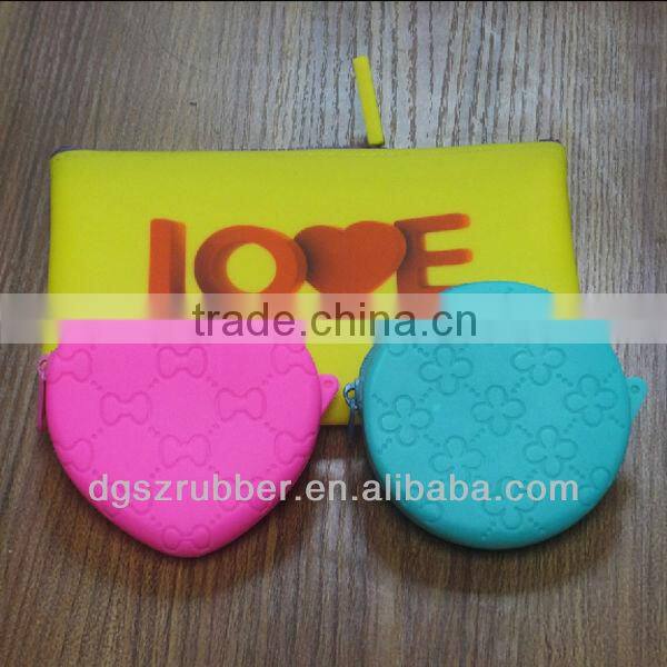2014 best selling best seller silicone coin /wallet