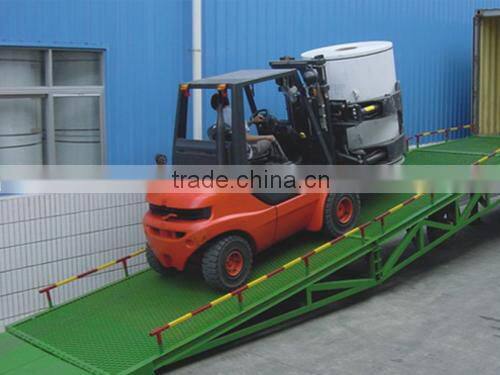 0.5~1.6m, 4 ton hydraulic container loading dock ramp /adjustable loading dock ramp for sale /loading dock ramps